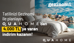 Gezinomi ile Tatilinize Özel Qua Home’dan İndirim Fırsatı