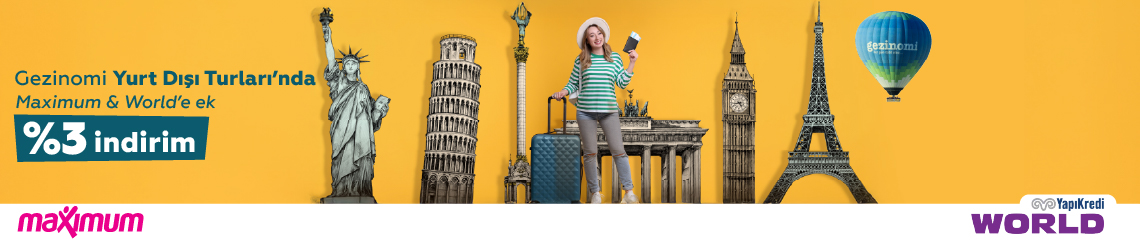 Maximum – World Kredi Kartlarına Özel Ekstra %3 İndirim