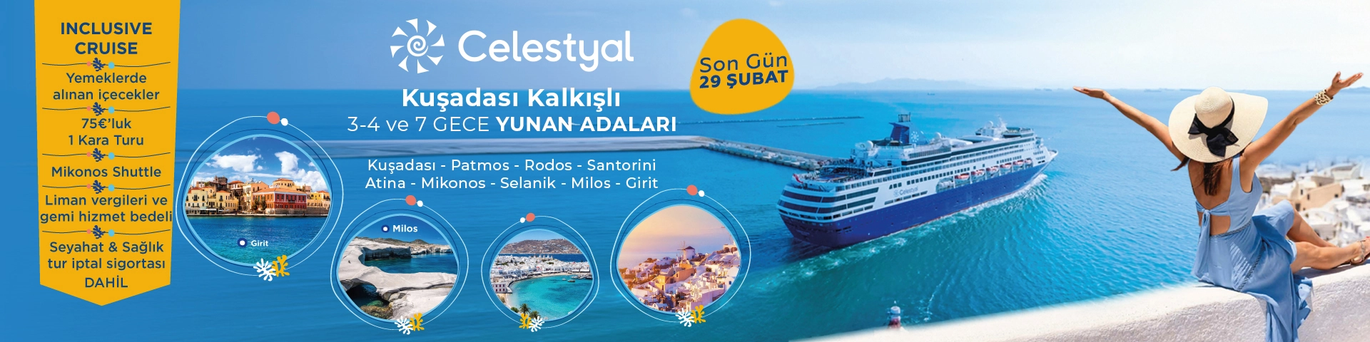 Celestyal Cruises ile Yunan Adaları