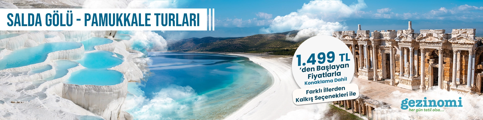 Salda Gölü Pamukkale Turları