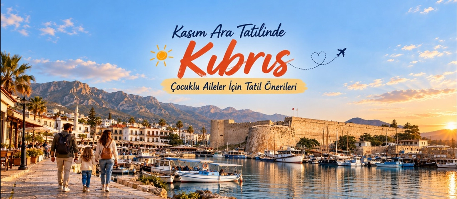 Kasım Ara Tatilinde Kıbrıs: Çocuklu Aileler İçin Tatil Önerileri