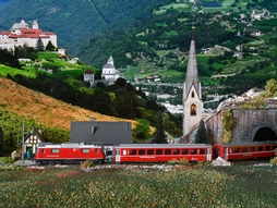 Bernina Express ile Alplerin Kalbi & Masal Köyleri Turu Ajet Hy. İle Kurban Bayramı Özel Extra Turlar Ve Çevre Gezileri Dahil 3 Gece (ZRH-GVA)