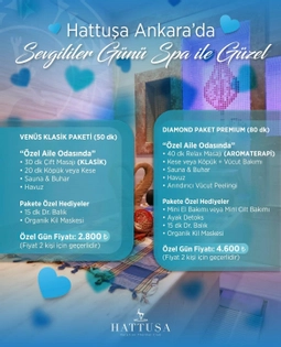 Hattuşa Vacation Termal Club Ankara 14 Şubat Kampanyası