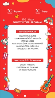 NG Sapanca Wellness & Convention Sömestir Tatili Çocuk Festivali