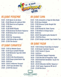 Courtyard Long Beach Holiday Resort Sömestr Tatili Etkinlikleri