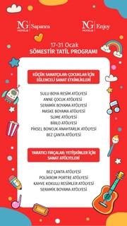 NG Sapanca Wellness & Convention Sömestir Tatili Çocuk Festivali