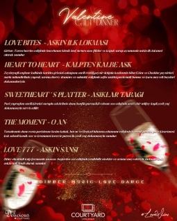 Courtyard Long Beach Holiday Resort 14 Şubat Menüsü