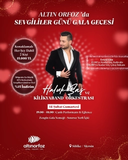 Altın Orfoz Hotel Resort & Spa 14 Şubat Programı