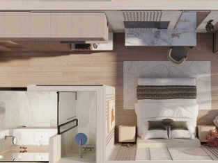 Standart Deniz ve Havuz Manzaralı Oda