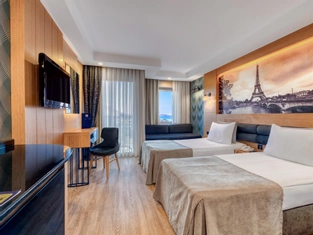 Standart Kara Manzaralı Oda 