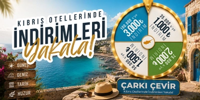 Çarkı Çevir, Kıbrıs Otellerinde Fırsatları Yakala