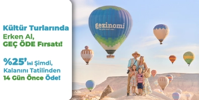 Kültür Turlarında Erken Al, Geç Öde