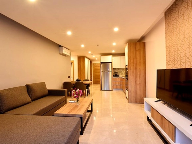 3+1 Havuz Manzaralı Daire