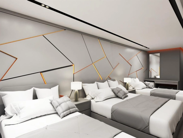 Deluxe Quad Room